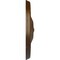 Ekena Millwork Reece Ceiling Medallion (Fits Canopies up to 2 3/8"), Hnd-Painted Root Beer Crackle, 12"OD x 1 3/4"P CM12RERBC - alternate 2
